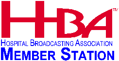 HBA Hospital Broadcasting Association logo and link